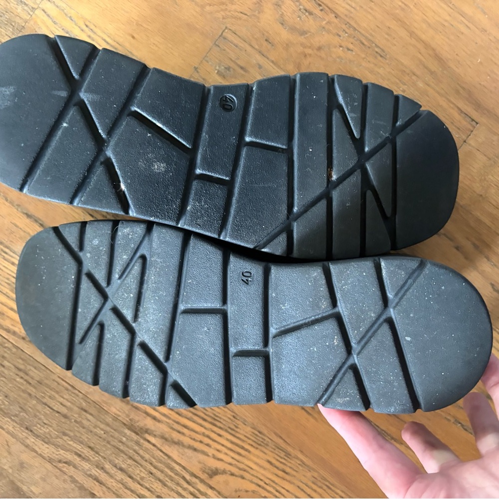 Free People Women's Black Nico Platform Loafers - Picture 2 of 3